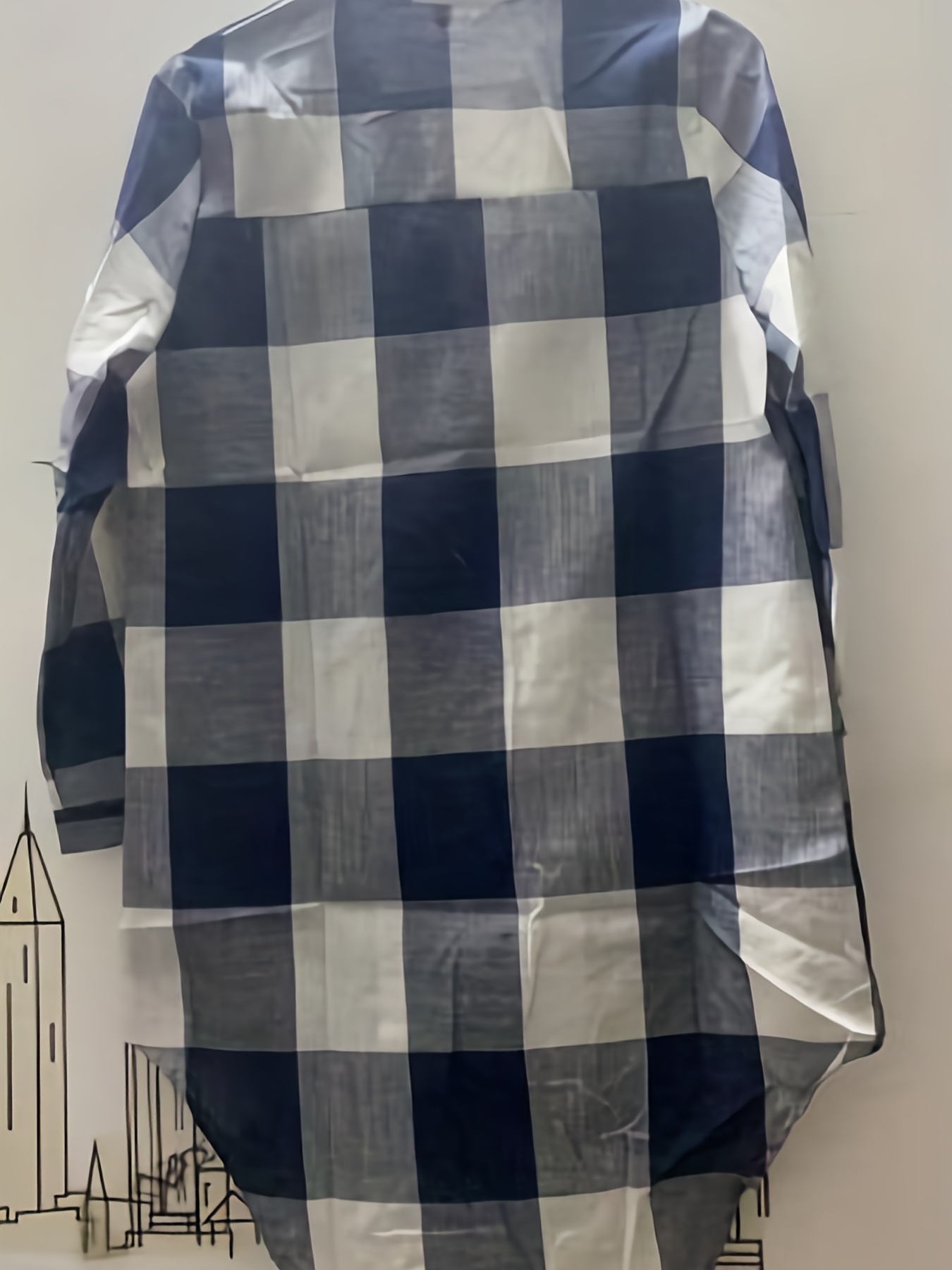 Royal blue plaid outlet shirt womens