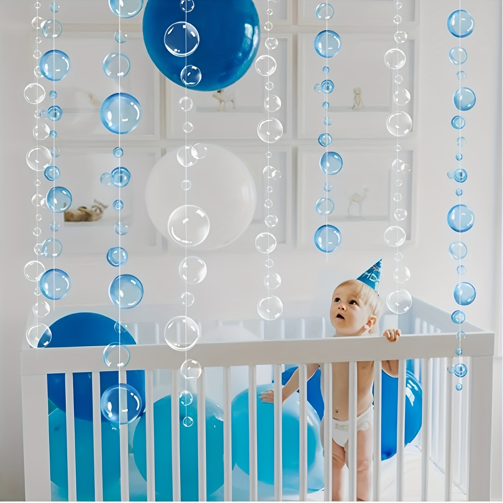 Ocean Floor Bubble Wreath for Mermaid Parties
