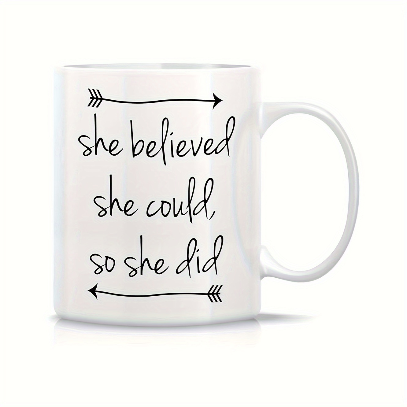 Inspirational Quotes Coffee Mug Women Ceramic Coffee Cups - Temu