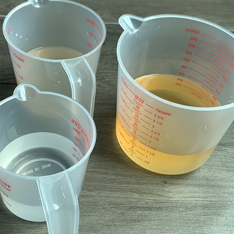 Measuring Cup, Plastic Liquid Measuring Cups, Baking Liquid