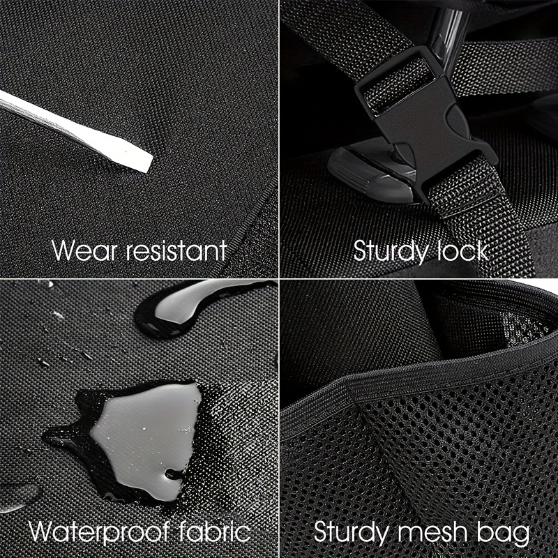 Car Trunk Storage Bag Oxford Cloth Hanging Bag Foldable Debris Storage