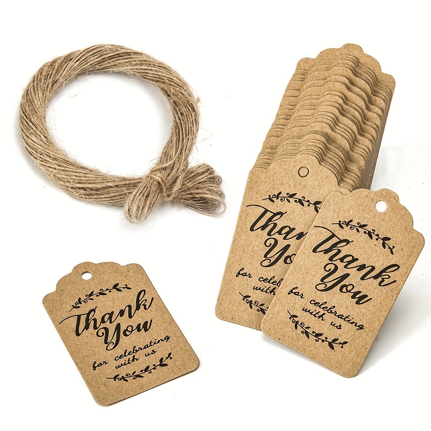 Party Kraft Paper Gift Tags Perfect For Gifts Bags Clothing - Temu