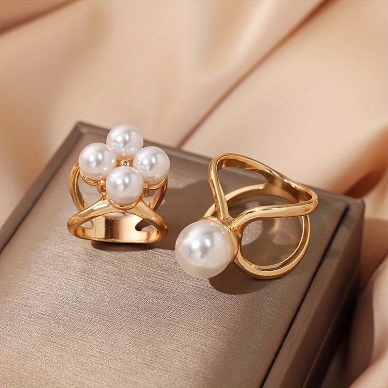 Stylish Faux Pearl Buckle Clips For Women's Clothing Perfect - Temu