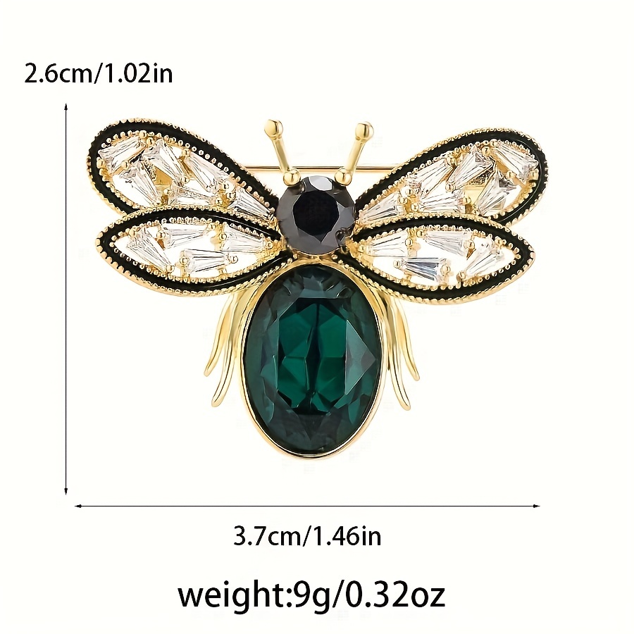 Famous Brand Design Insect Series Brooch Women Delicate Little Bee