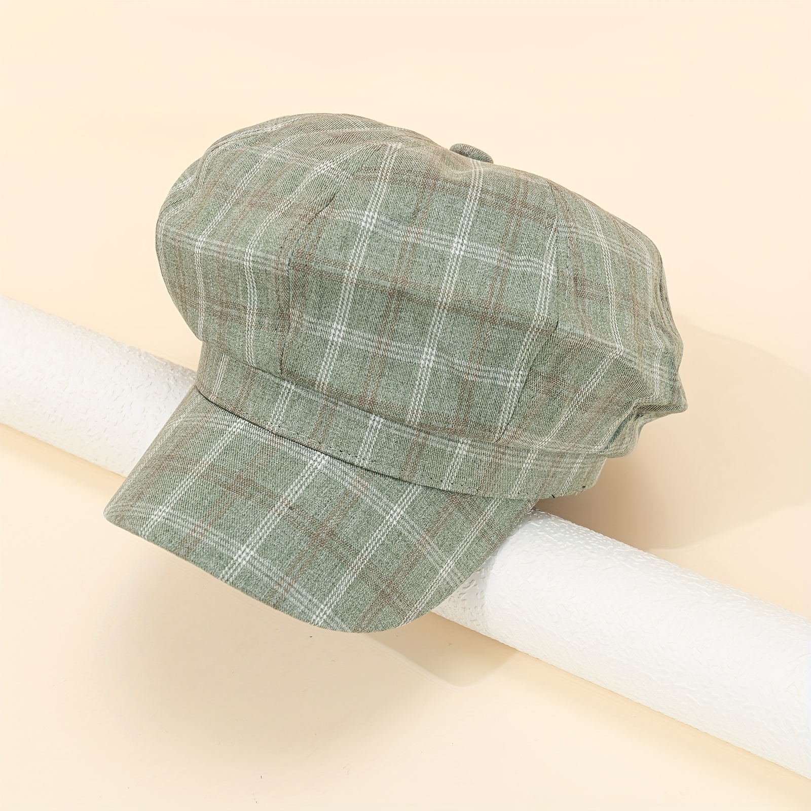 1 Pc Womens Plaid Sun Visor Hat Breathable Protective Outdoor