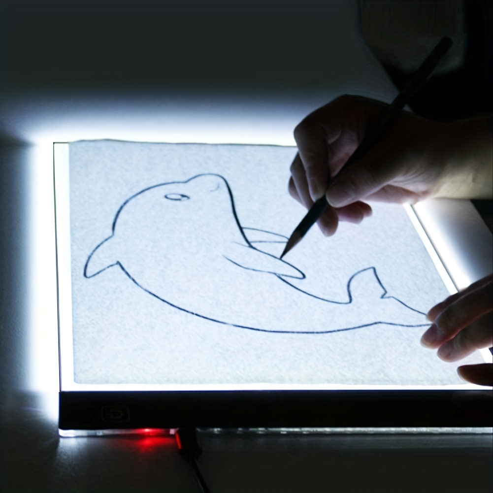 Portable A5 Tracing LED Board Light Box, Ultra-Thin Dimmable USB Cable  Powered Aircraft Trace Light Pad Copy Boxes For Artists Tattoo Drawing,  Sketching Tracer, Animation, X-ray Birthday Gift