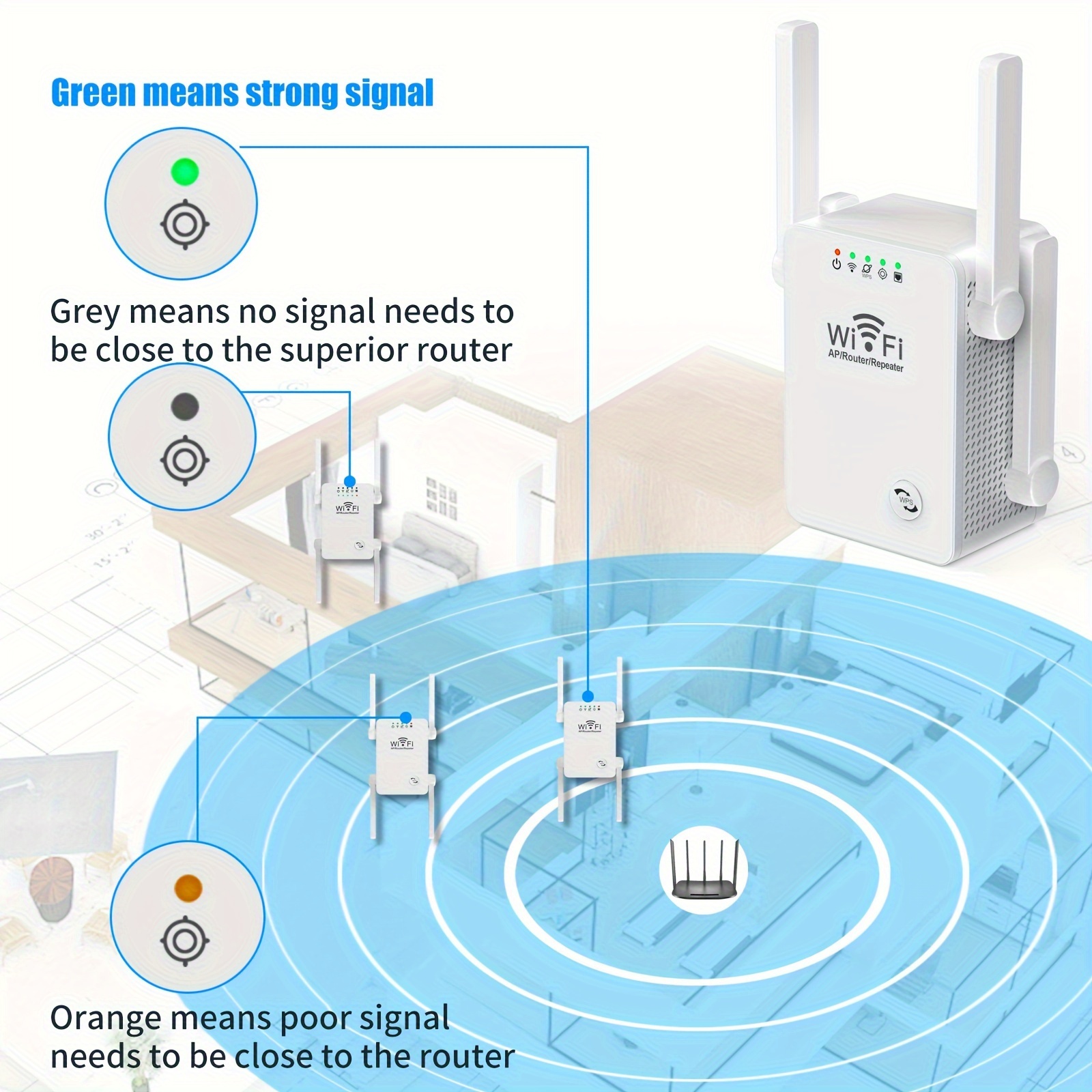 Extensor best sale wifi orange