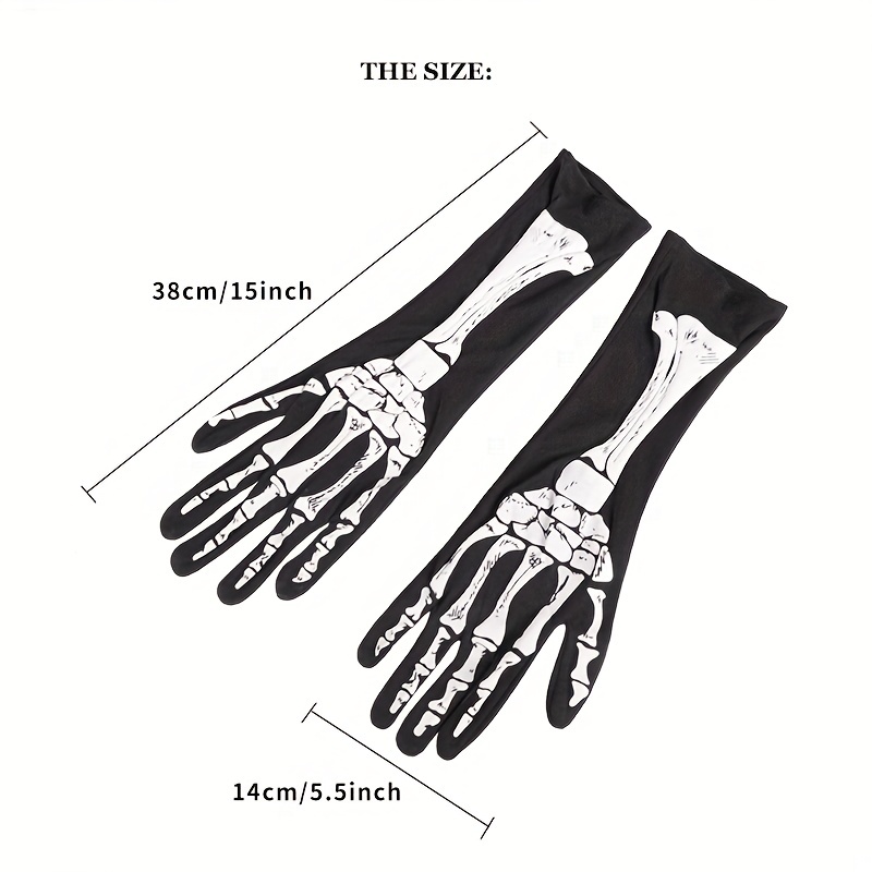 Bone Colored Large Skeleton Hands