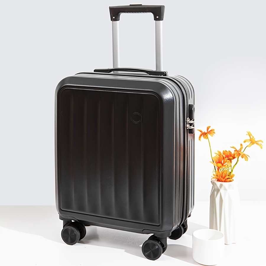 Solid Color Travel Luggage Case Set Hardside Travel - Temu Canada
