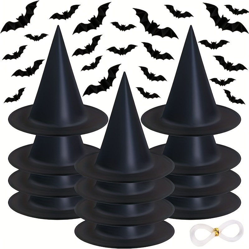 Set 12 Pezzi Cappello Strega Halloween 32 Pezzi Decorazioni - Temu  Switzerland