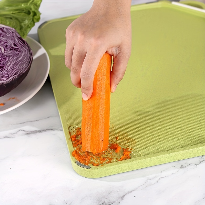 Wheat Straw Cutting Board Vegetable Meat Fruit Kitchen Cutting Board  Silicone With Anti-skid Hangable Chopping Board