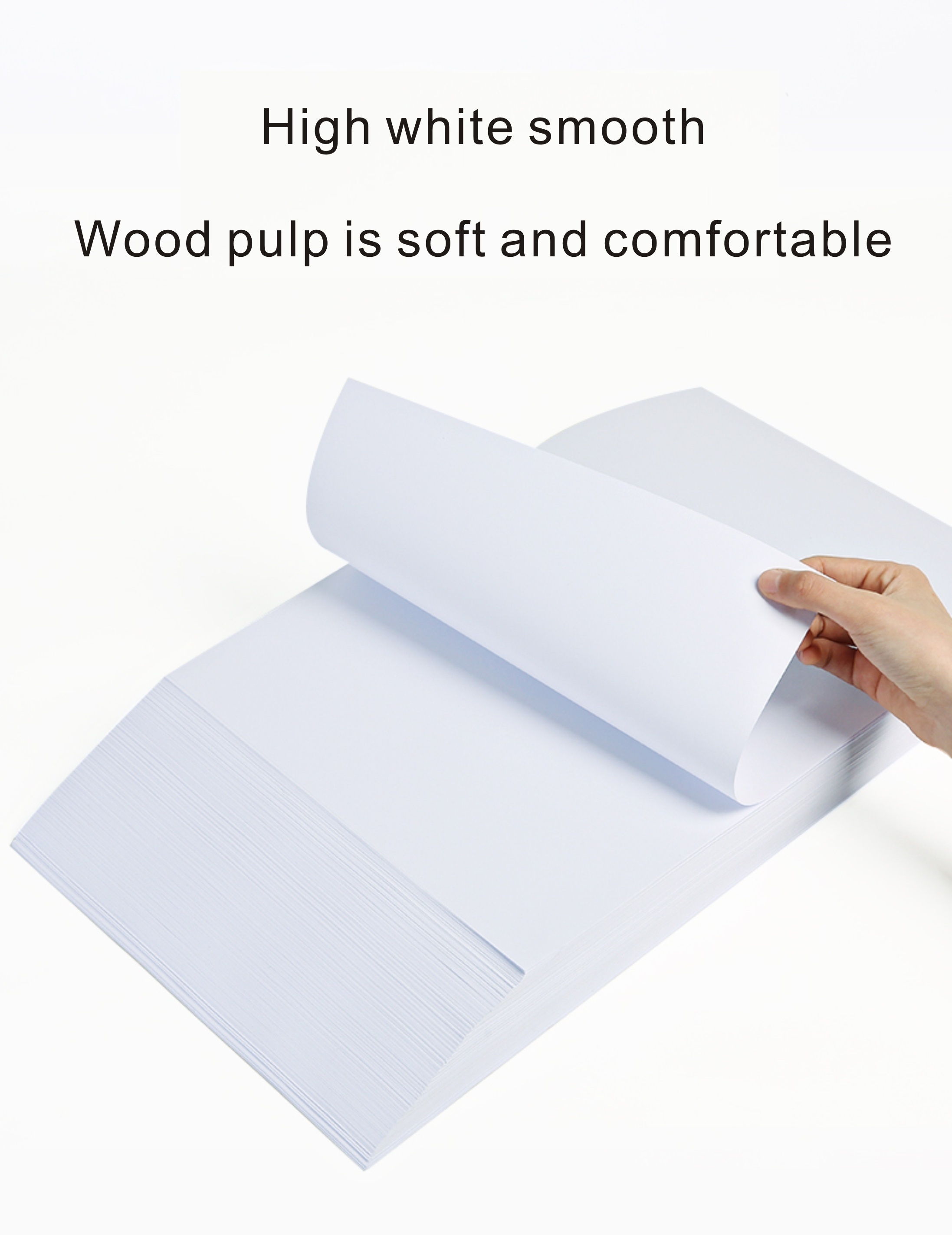 Wholesale A4 Copy Paper 80g Printer Paper Printing Paper 500 Sheets Per Pack Of Draft White Paper Multifunction FCL Five Packs Of 2500 Sheets