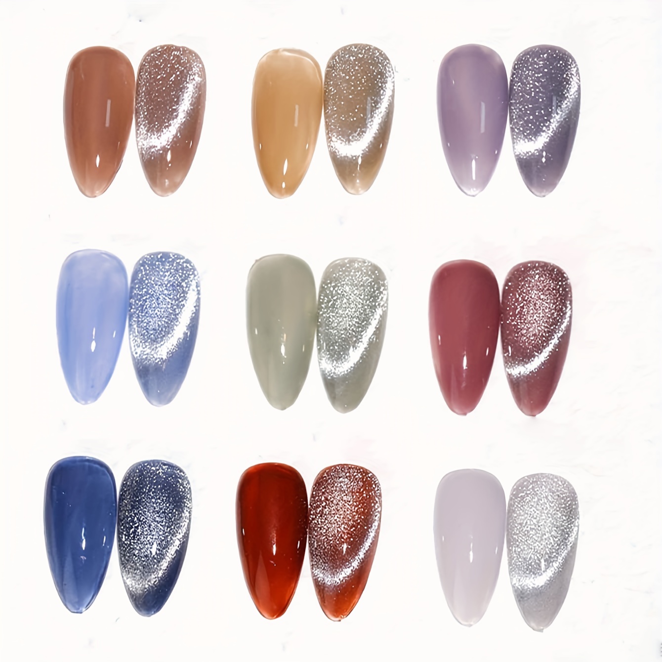 Cat Eye Chrome Nail Powder Chameleon Magnetic Powder 9d Cat - Temu Australia