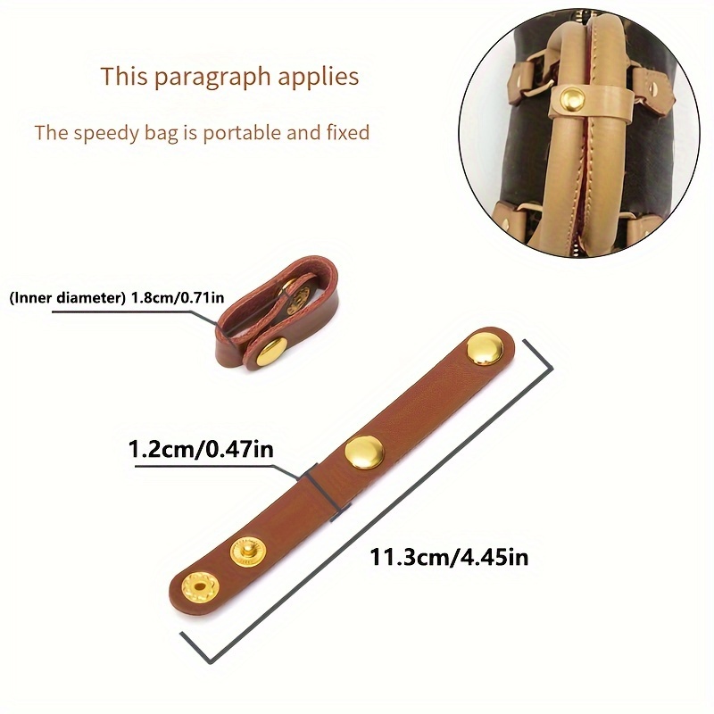 Women Bag Strap Shortening Clip Handles Fixed Buckle Bag Strap