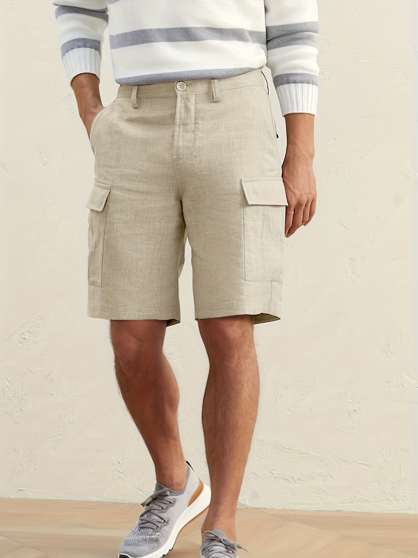 Slim Fit Slant Pocket Elegant Dress Pants, Men's Semi Formal Slightly  Stretch Trousers For Spring Summer Banquet Party Dinner