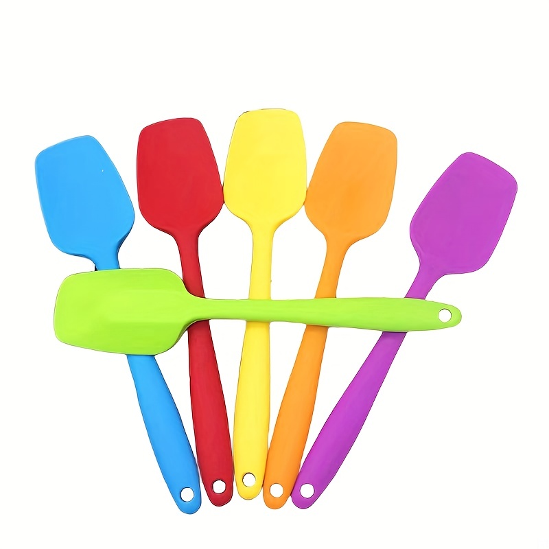 Silicone Spatula Silicone Spatula Scraper Mini Silicone - Temu