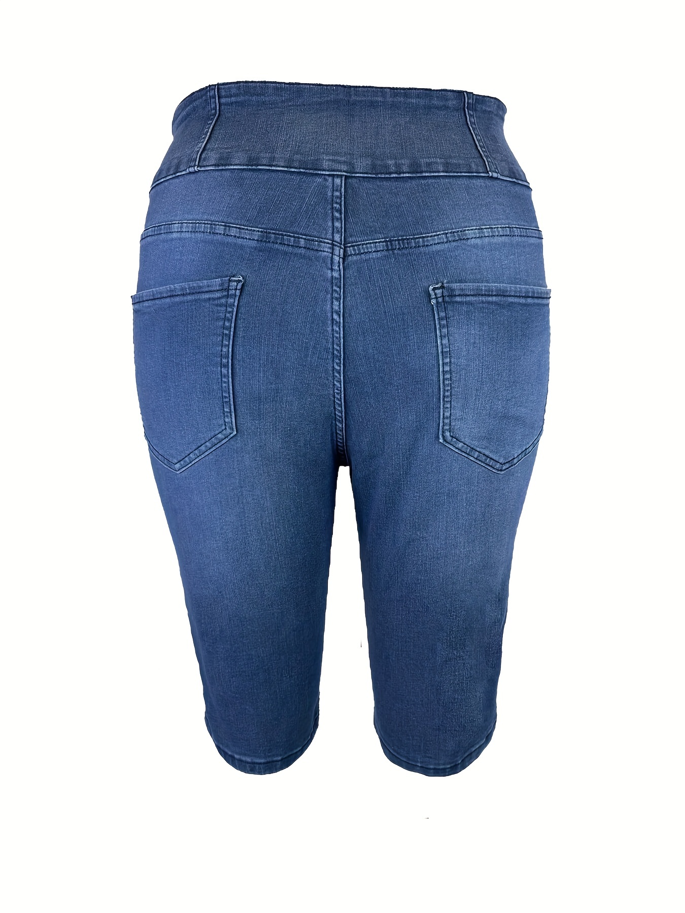 Short jean mujer talle grande hot sale