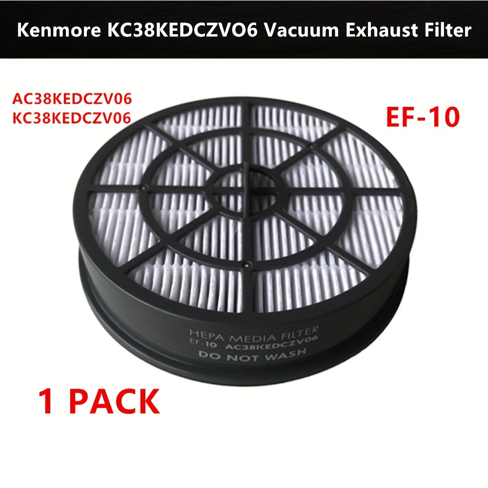 1pc Washable Vacuum Filter Replacement Spare Parts For Black Decker Hand Vacuum  Filter Hhvkf 10 Dustbuster Repair Tool Parts, Shop On Temu And start  Saving