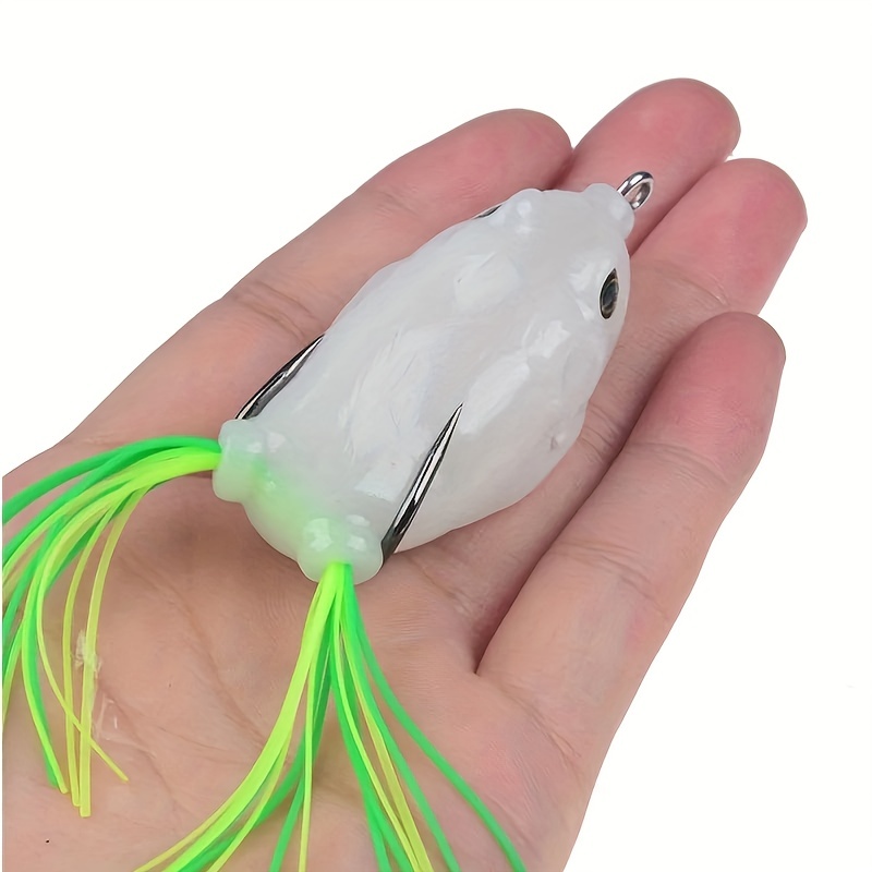Silicon Fishing Frog Lures, Silicon Double Hide Hook