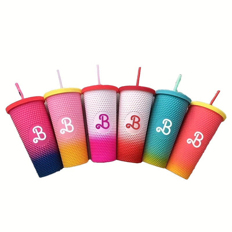 Hot Sell 450ml 650ml Reusable Plastic Double Wall Water Cup with