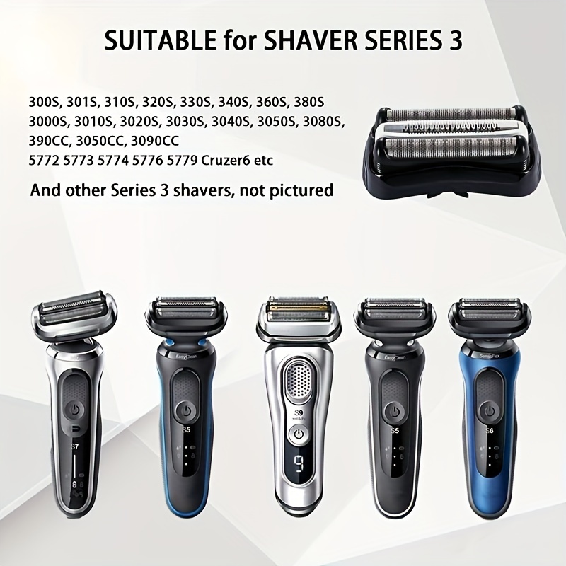 32B Shaver Head Replacement for Braun 32B Series 3 301S 310S 320S