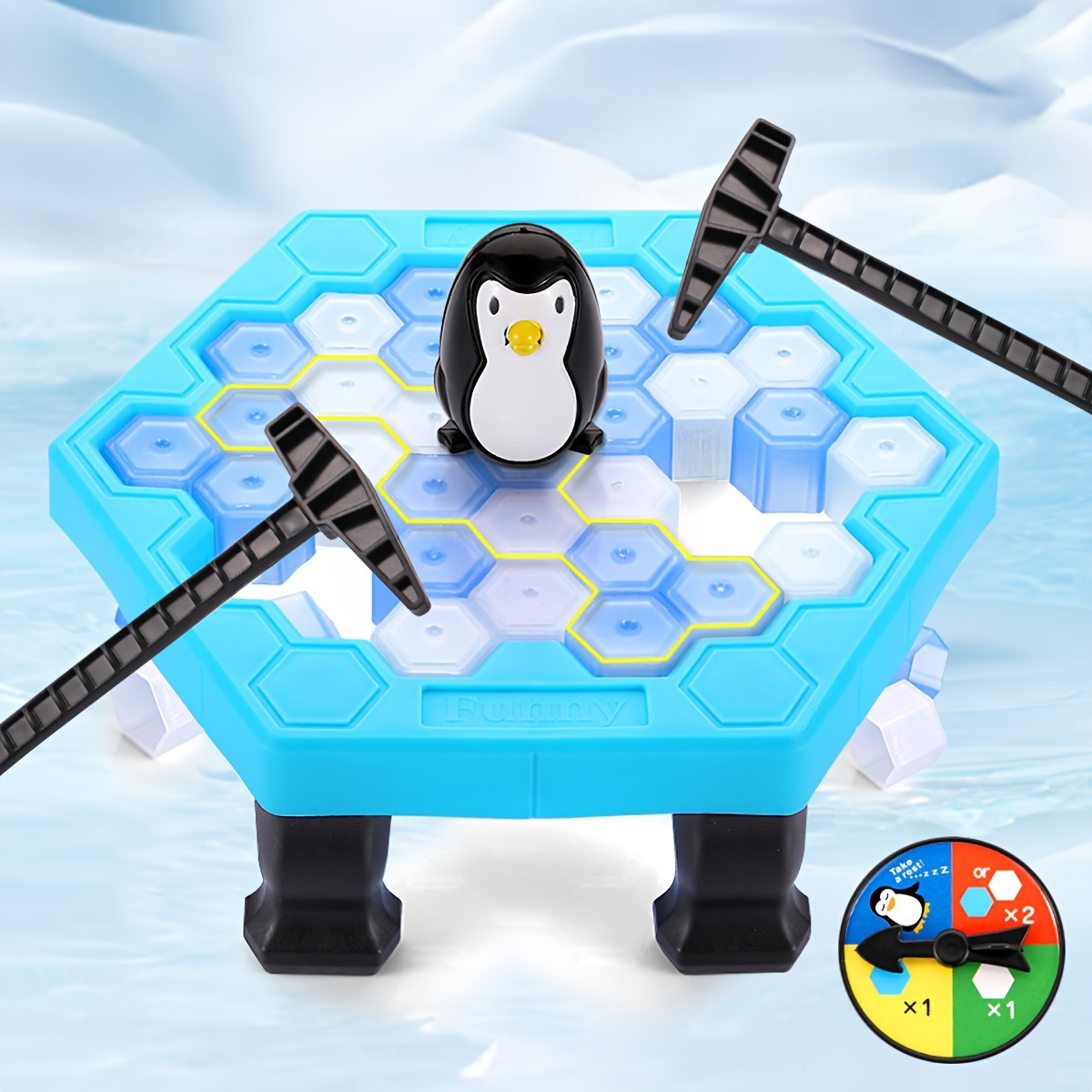

Ice-block Breaking Game Save Penguin Table Game, Board Puzzle Game For Boys And Girls Family, Gaming Gift