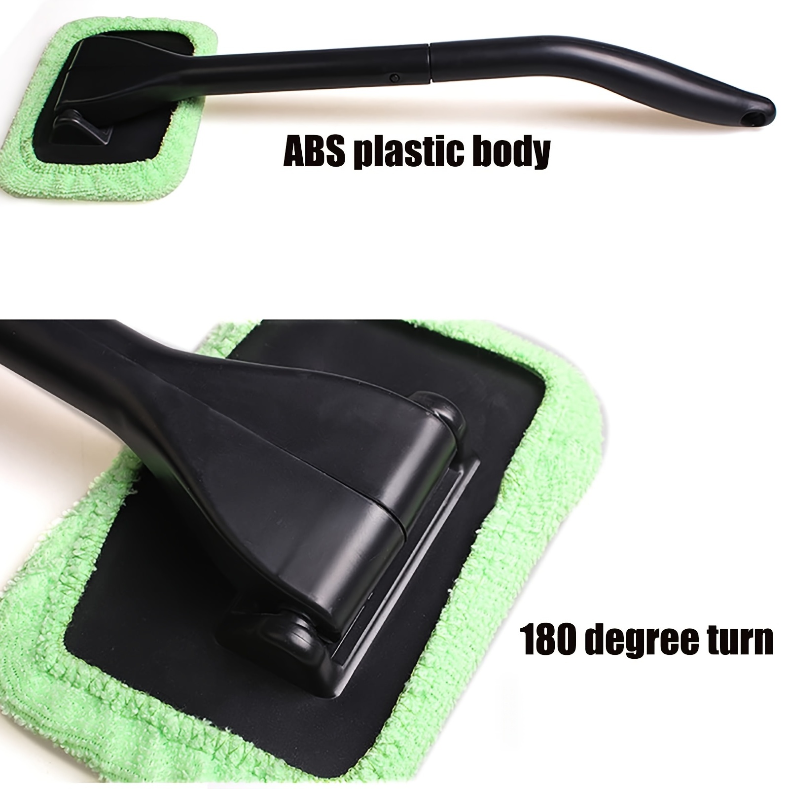 Car Window Cleaner Tool ABS Strong Absorbent Car Wash Brush With Extendable  Long-Reach Handle For All-size Cars Car Exterior - AliExpress