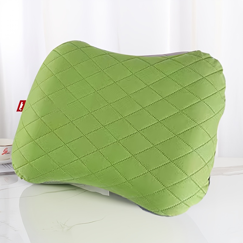 Cuscino da campeggio con copertura rimovibile - Cuscino gonfiabile  ultraleggero per collo Supporto lombare - Upgrade Backpacking Pillow -  Lavabile Travel Air Pillows