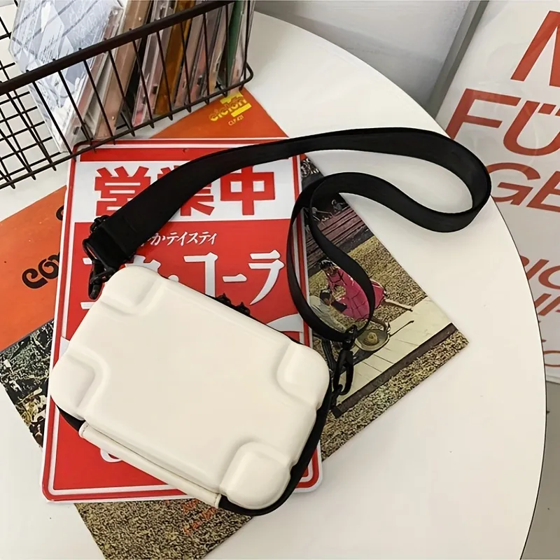 Fashion Box Bag, Men's Small Square Bag Shoulder Bag, Simple Mobile Phone  Bag Crossbody Bag