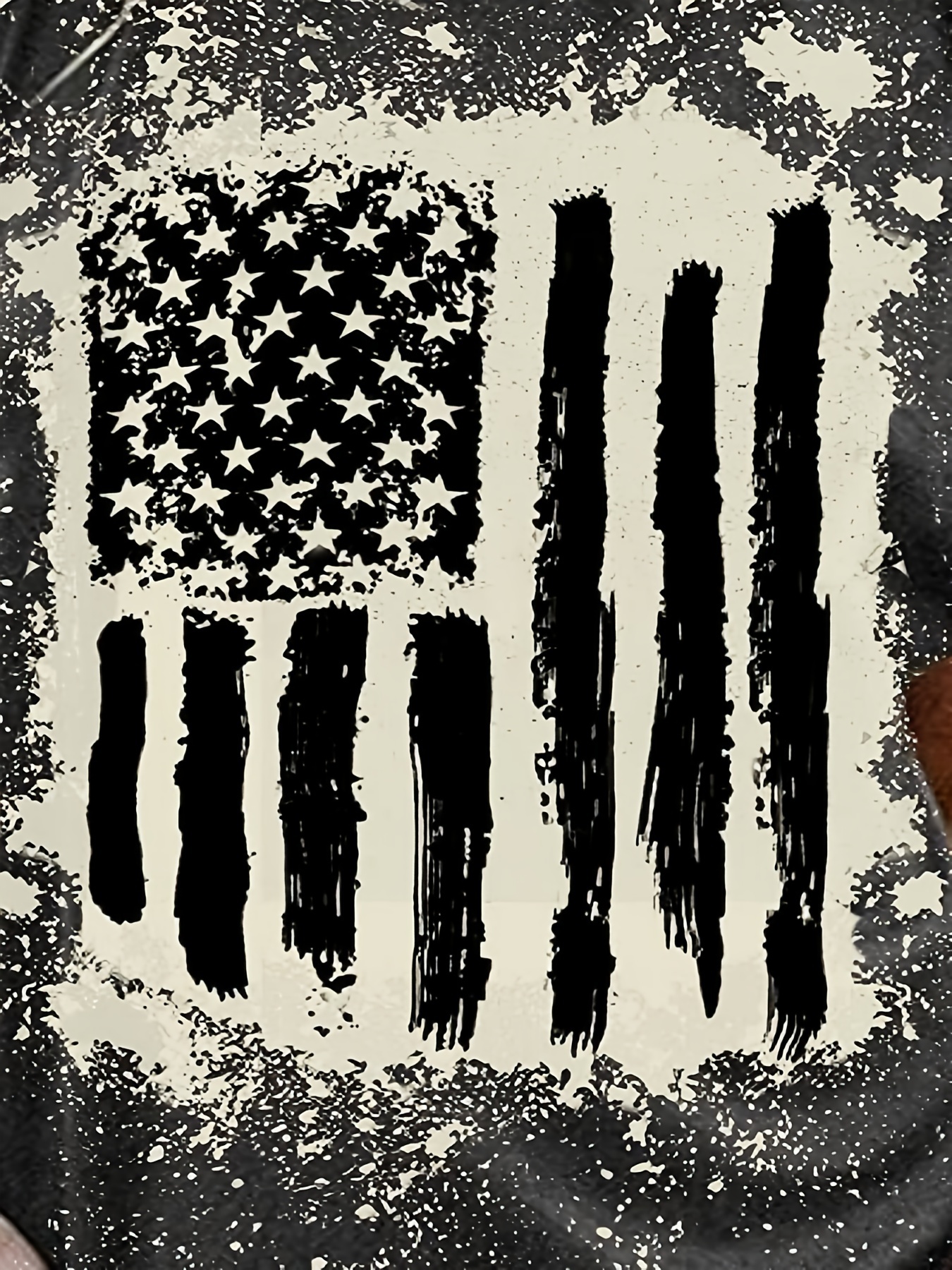 Vintage Flag Print Tank Top for Women