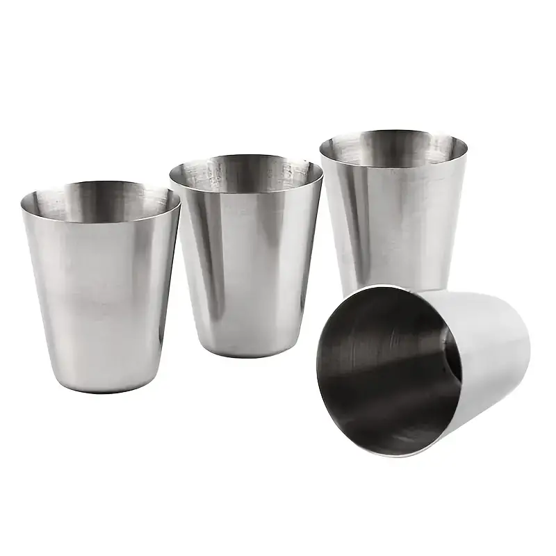 Stainless Steel Shot Cups Mini Stainless Steel Shot Glass - Temu