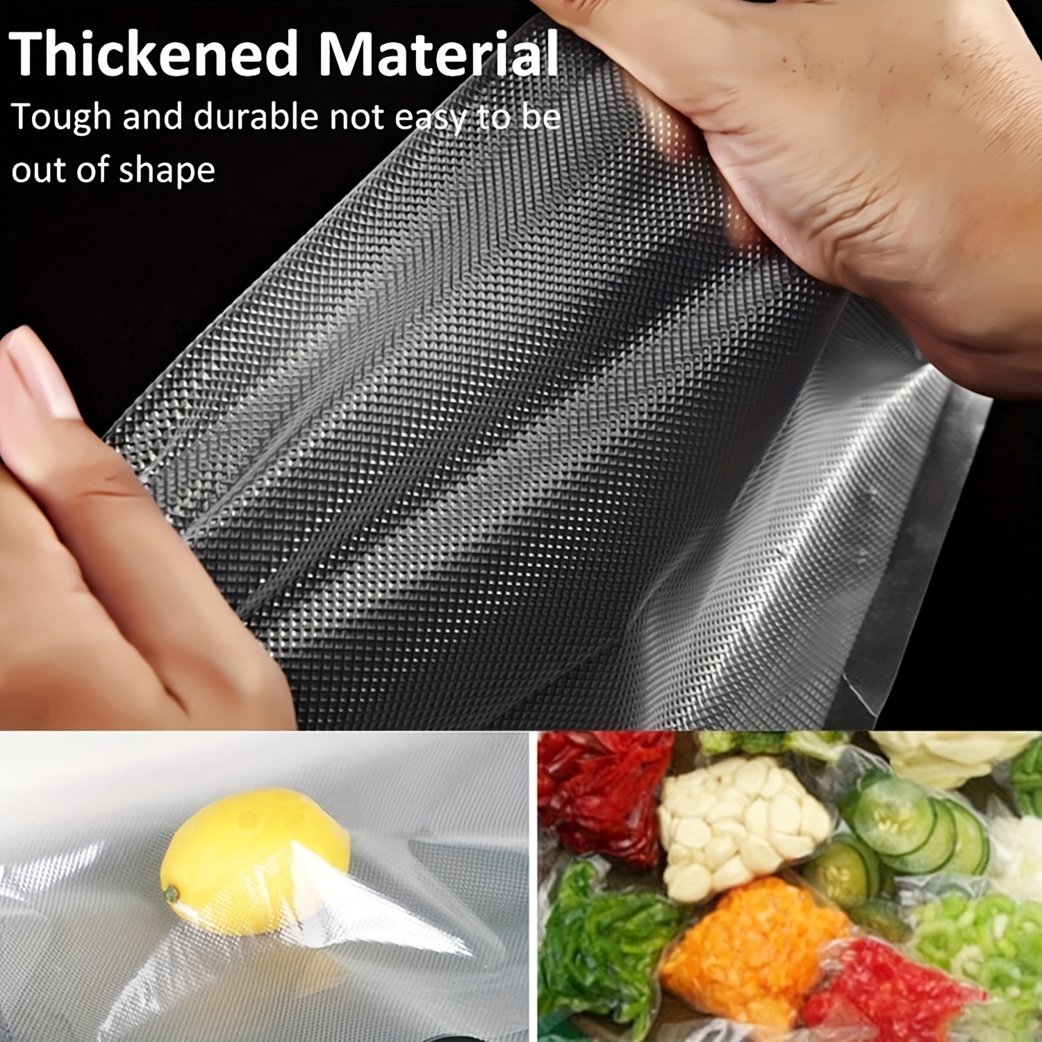 Heavy Duty Food Vacuum Sealer Bags For Commercial Grade Vac Storage, Meal  Prep, And Sous Vide - Seal A Meal And Preserve Freshness - Temu United Arab  Emirates