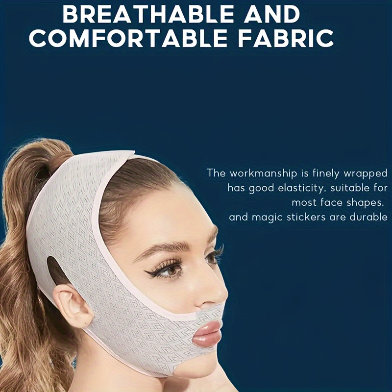 1pc Double Chin & Face Lifting Bandage Sleeping sheet With Face