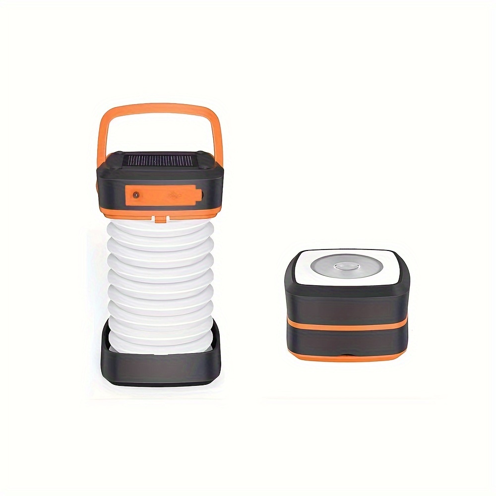 Solar Lantern Light, Collapsible Led Camping Lantern, Rechargeable Solar,  Usb Portable Lamp And Phone Charger For Emergency, Power Outage, Hurricane  - Tent Lights, Hiking, Backpacking Gear - Temu Germany