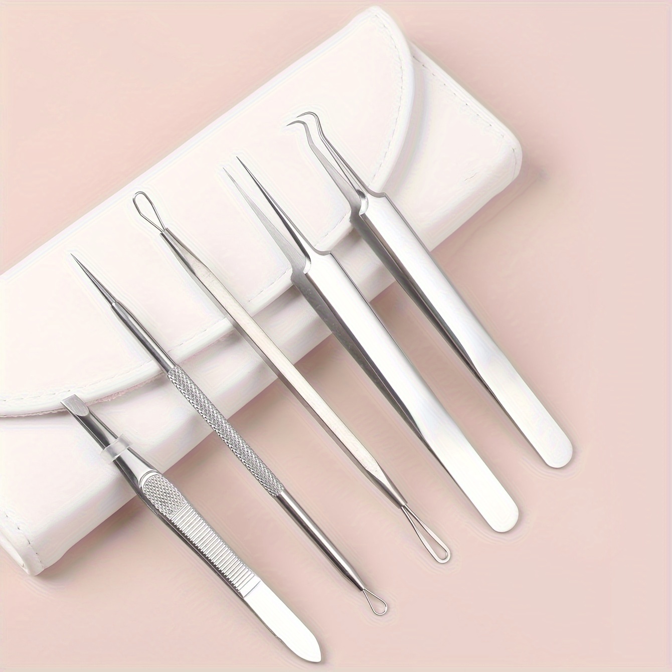 Stainless Steel Blackhead Remover Comedone Pimple Extractor - Temu