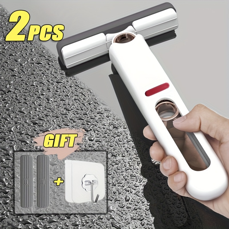 Portable Mini Squeeze Mop Cloth Home Kitchen Car Cleaning Mat Desk