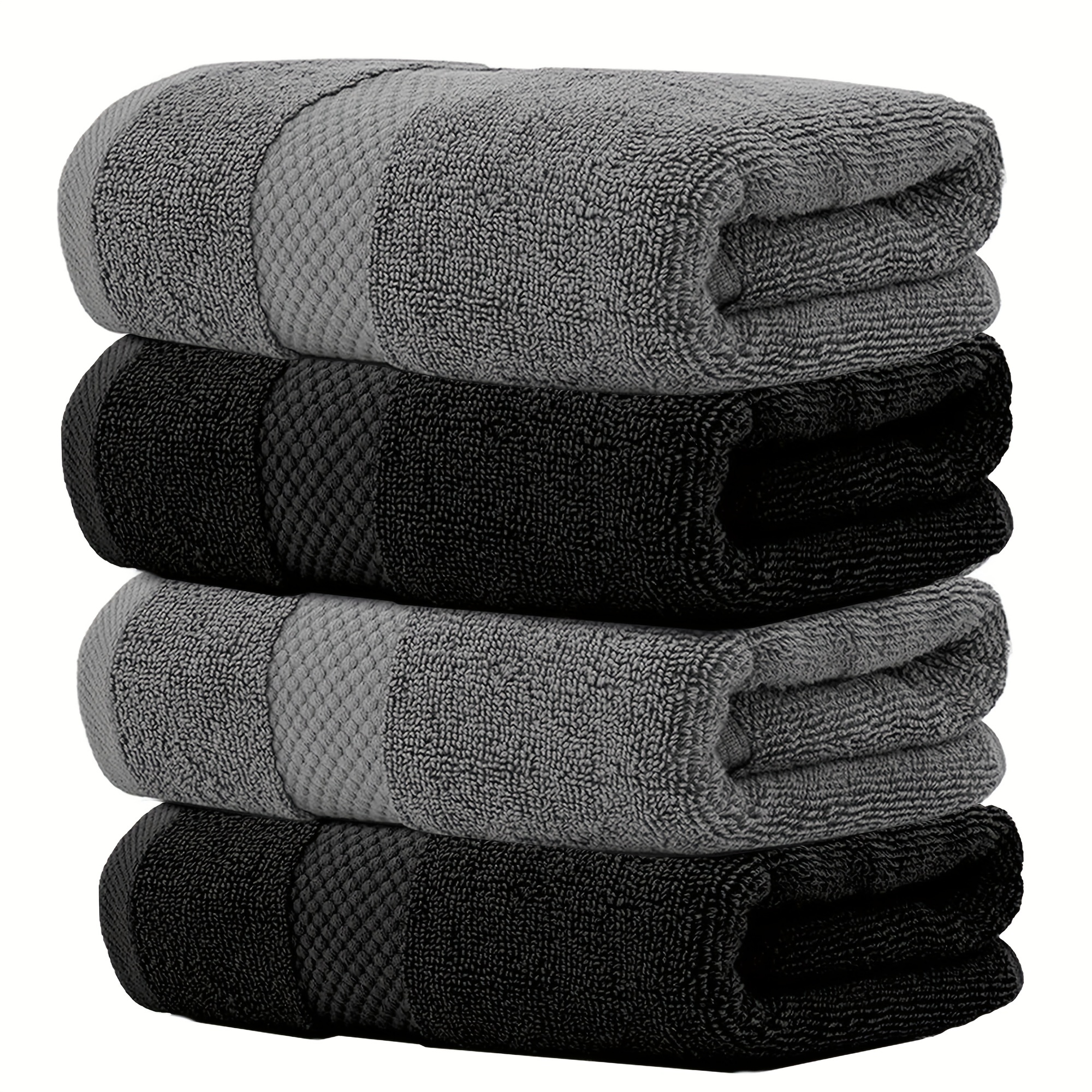 Cotton Hand Towels Soft Face Towel For Bathroom Gym And - Temu