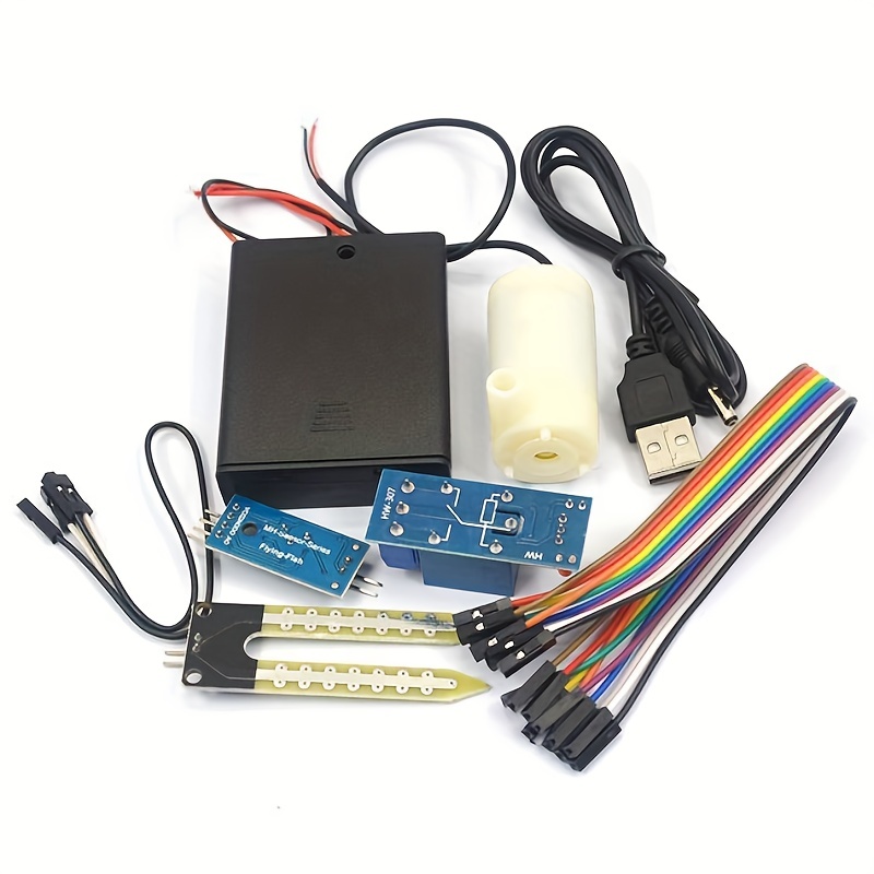 DIY Automatic Irrigation Module Kit System Soil Moisture Sensor Detection  Automatic Water Watering Pump Pumping