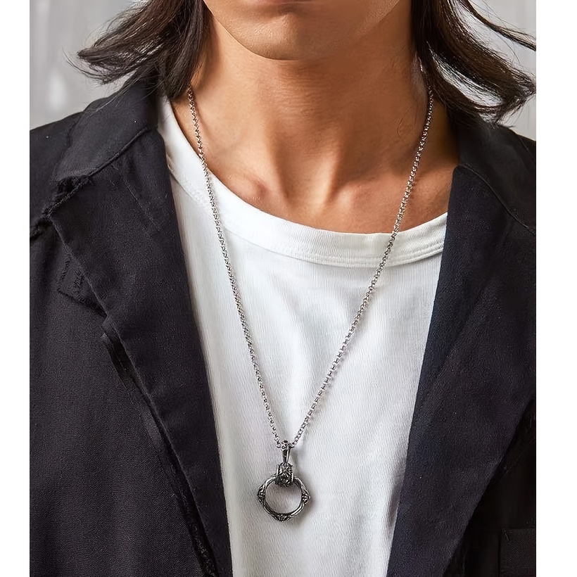 Sweater Chain, Hip Hop Niche Trendy Cool Necklace Accessories For Men - Temu