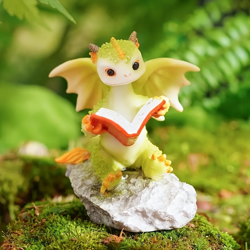 Dragon Anime Figurine de gâteaux Mini Figurine Décoration Ornements