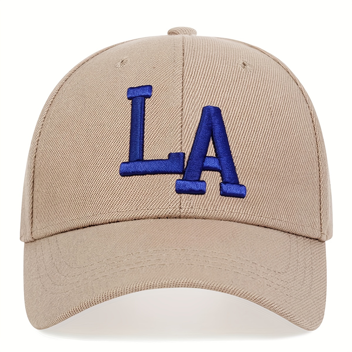 Los Angeles Embroidery Baseball Unisex Casual Sports Sun - Temu