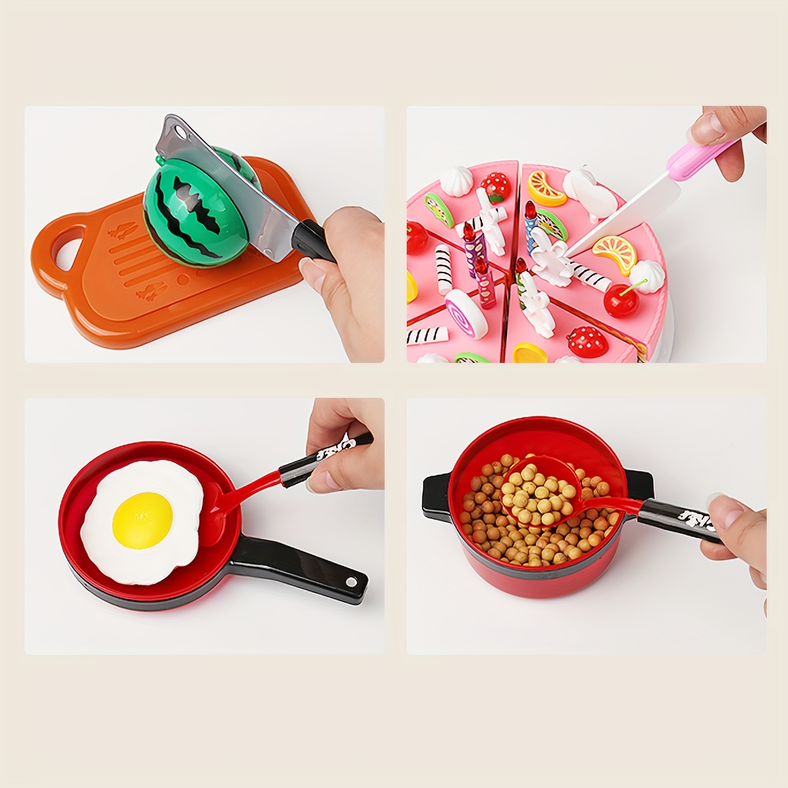 84pcs Accesorios De Cocina Para Jugar Juguetes De Cocina De - Temu