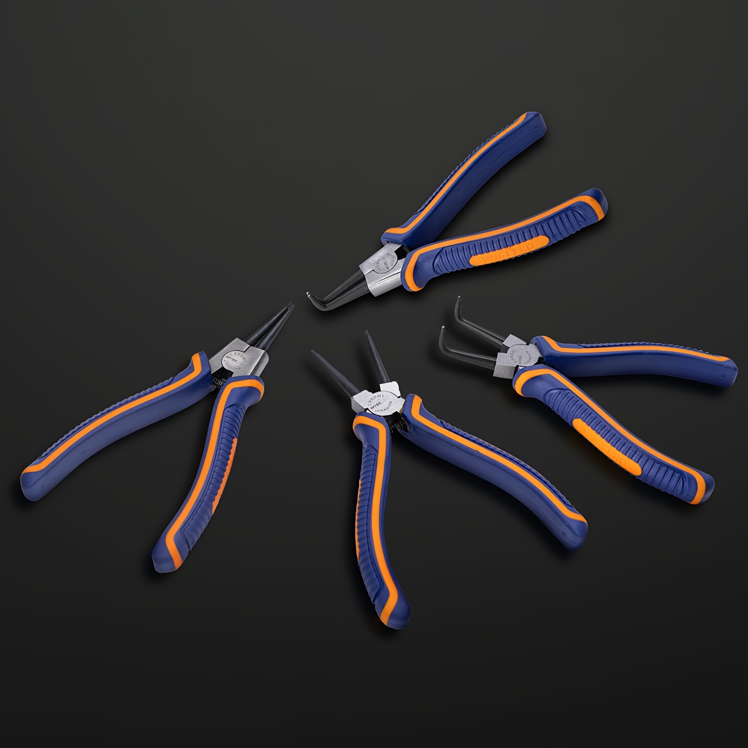 Heavy Duty Snap Ring Pliers Set