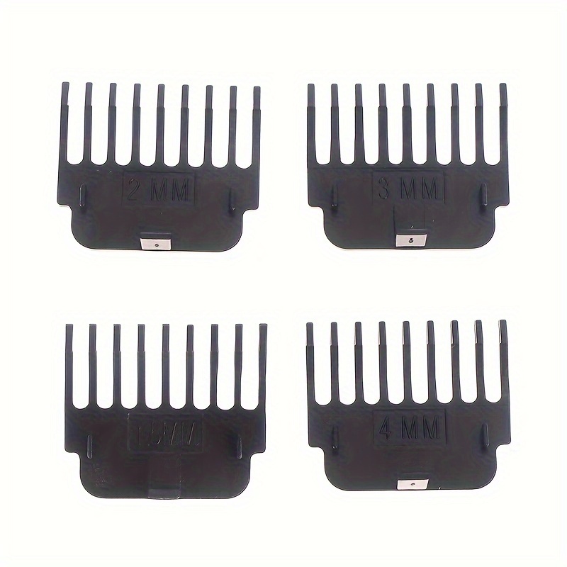 

4pcs/set Hair Trimmer Clipper Limit Comb, Vintage T9 Universal Hair Trimmer Clipper Limit Comb Guide Set