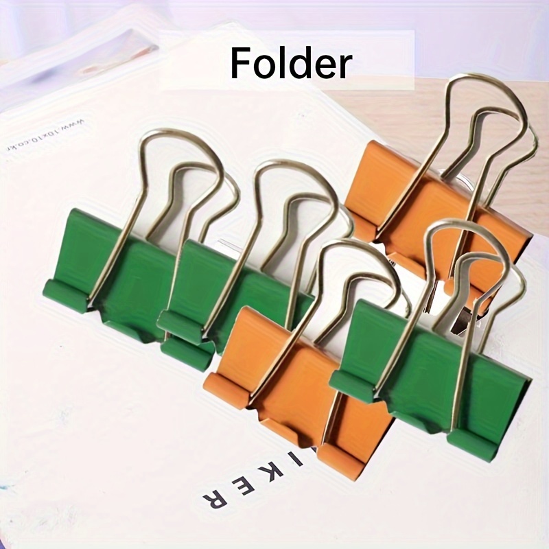 Mixed Color Long tailed Metal Storage Clip Swallowtail Clip - Temu