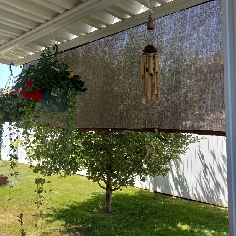 Rosnek Sonnensegel Schattennetz, Anti-Ultraviolett, für Gartenpflanzen, mit  Ösen und Seilen; Gewächshaus Scheune