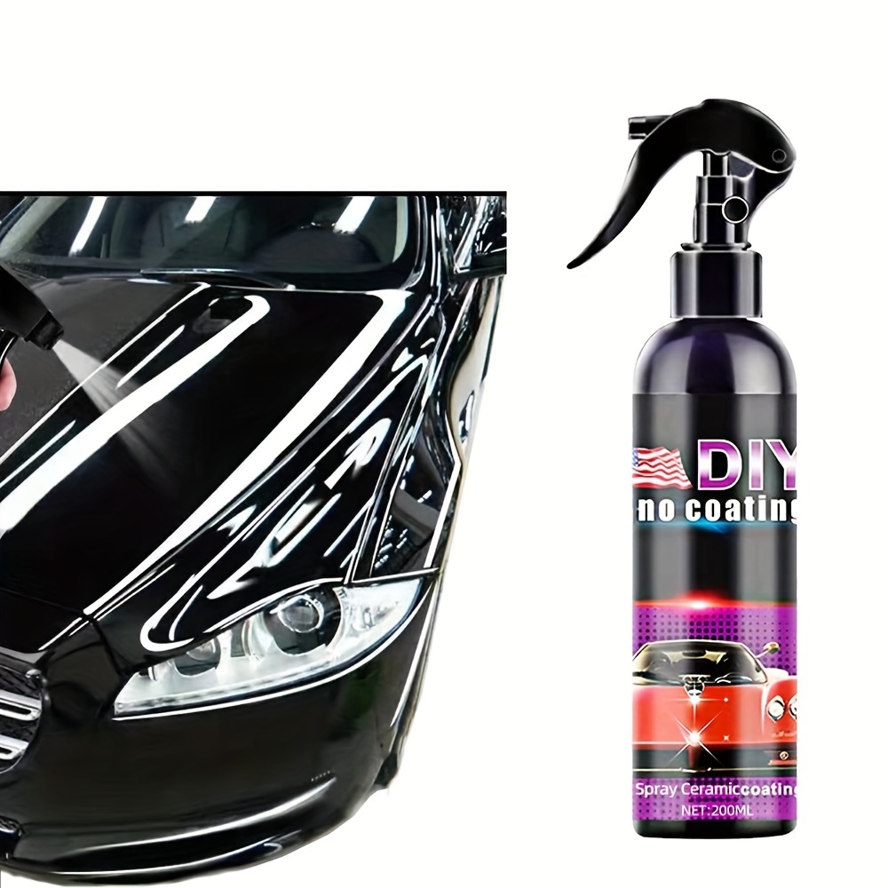 Car Upgrade Nano Ceramic Car Coating Spray Paint Care HGKJ S6 Wax