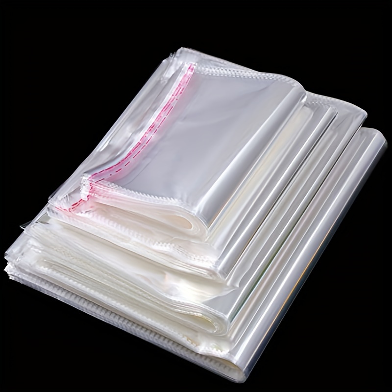 Large Size Thickened Ziplock Transparent Plastic Bag - Temu