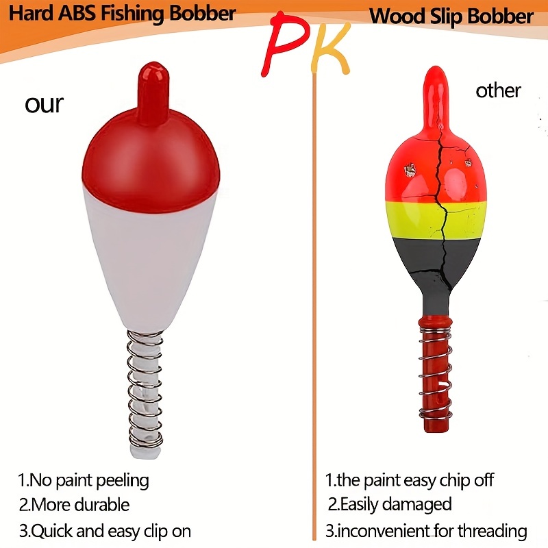 Fishing Bobbers Hard Abs Spring Bobbers Oval Fishing Bobbers