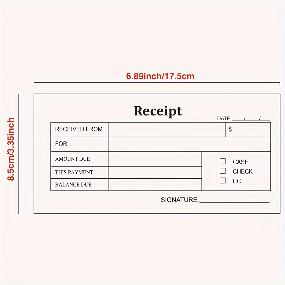 Invoice Sheets - Temu